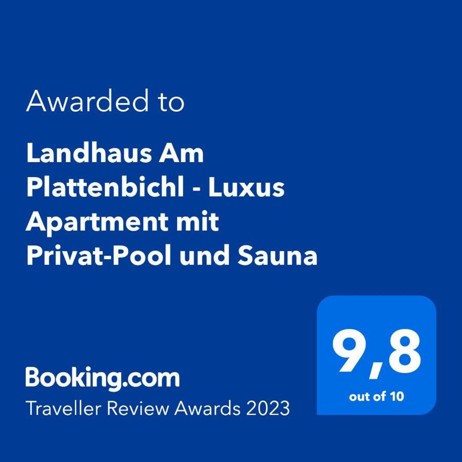 Landhaus Am Plattenbichl - Luxus Apartment Mit Privat-Pool Und Sauna - Im Sommer Bergbahn Inklusive Oberstdorf Zewnętrze zdjęcie